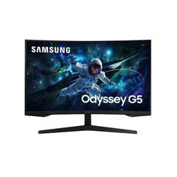 MONITOR LED SAMSUNG 32 PULGADAS,WIDESCREEN, ODISSEY, G5, QHD, 2.560 X 1.440, GAMER, CURVE, NEGRO,16:9,165 HZ, 1 MS, PANEL VA, FR