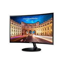 MONITOR LED SAMSUNG 24 PULGADAS, WIDESCREEN, FULL HD, 1920X1080, LC24F390, NEGRO, D-SUB HDMI CURVO