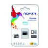 MEMORIA ADATA MICRO SDHC 64GB UHS-I CLASE 10 C/ADAPTADOR (AUSDX64GUICL10-RA1)