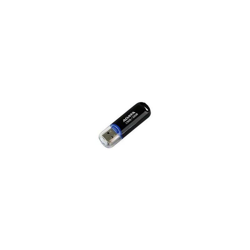 MEMORIA ADATA 32GB USB 2.0 C906 NEGRO (AC906-32G-RBK)