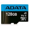 MEMORIA ADATA MICRO SDXC/SDHC 128GB UHS-I 100MB/25MB CLASE 10 V10 A1 C/ADAPTADOR (AUSDX128GUICL10A1-RA1)