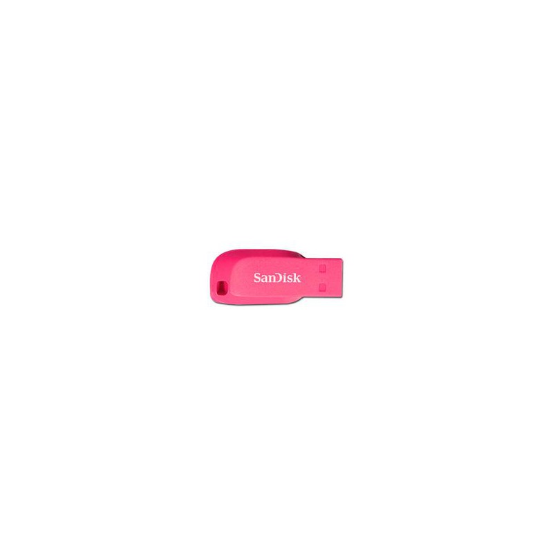 MEMORIA SANDISK 16GB USB 2.0 CRUZER BLADE Z50 ELECTRIC PINK SDCZ50C-016G-B35PE