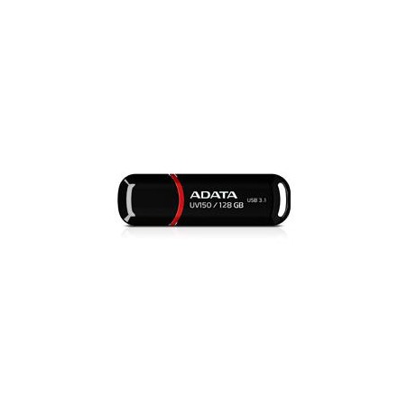 MEMORIA ADATA 128GB USB 3.2 UV150 NEGRO (AUV150-128G-RBK)