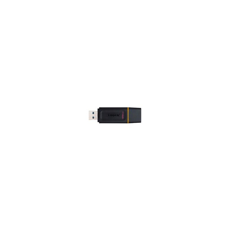 MEMORIA KINGSTON 128GB USB 3.2 ALTA VELOCIDAD / DATATRAVELER EXODIA NEGRO (DTX/128GB)