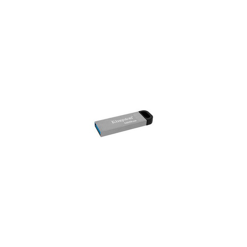 MEMORIA KINGSTON 128GB USB 3.2 ALTA VELOCIDAD / DATATRAVELER KYSON METALICA (DTKN/128GB)