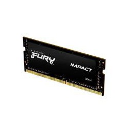 MEMORIA KINGSTON SODIMM DDR4 8GB 3200MHZ FURY IMPACT CL20 260PIN 1.2V (KF432S20IB/8)