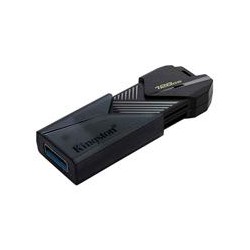 MEMORIA KINGSTON 128GB USB 3.2 GEN 1 ALTA VELOCIDAD / DATATRAVELER EXODIA ONYX NEGRO C/TAPA MÓVIL (DTXON/128GB)