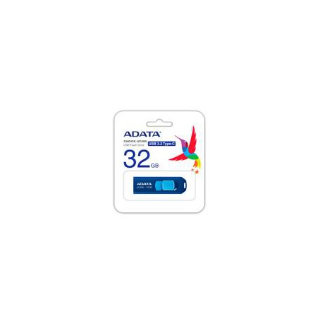 MEMORIA ADATA 32GB USB TIPO C UC300 RETRACTIL AZUL MARINO (ACHO-UC300-32G-RNB/BU)