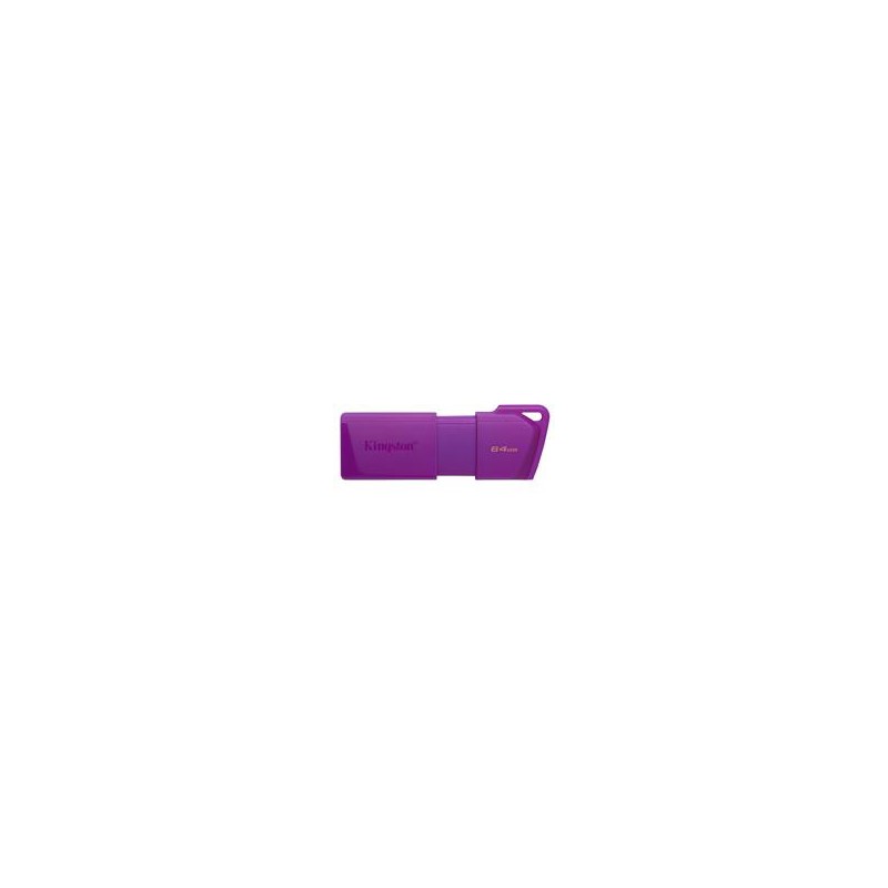 MEMORIA FLASH USB KINGSTON 64GB MORADO NEON 3.2 GEN 1(KC-U2L64-7LP)