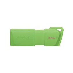 MEMORIA FLASH USB KINGSTON 64GB VERDE NEON 3.2 GEN 1(KC-U2L64-7LG)