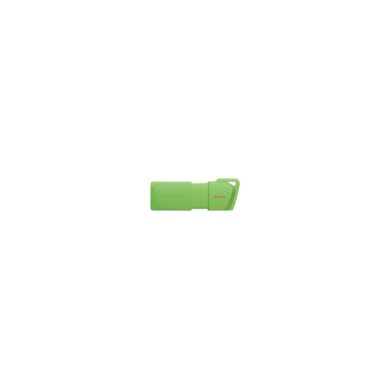 MEMORIA FLASH USB KINGSTON 64GB VERDE NEON 3.2 GEN 1(KC-U2L64-7LG)