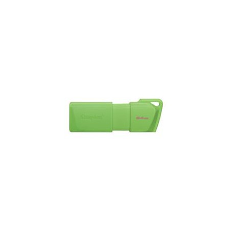 MEMORIA FLASH USB KINGSTON 64GB VERDE NEON 3.2 GEN 1(KC-U2L64-7LG)