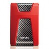 DISCO DURO EXTERNO ADATA HD650 2TB PORTATIL 2.5 USB 3.2 ROJO WINDOWS MAC LINUX CONTRAGOLPES (AHD650-2TU31-CRD)