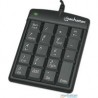 TECLADO,MANHATTAN,176354, NUMERICO USB NEGRO