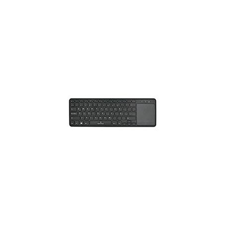 TECLADO INALAMBRICO CON TOUCH PAD PERFECT CHOICE NEGRO