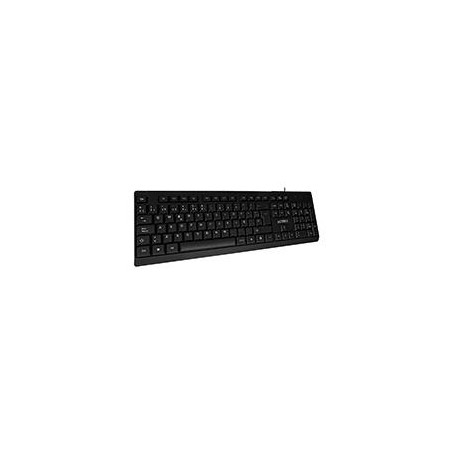 TECLADO ACTECK INSPIRE TA210 / ALAMBRICO USB / ESPAÑOL / 105 TECLAS / NEGRO / AC-928946