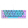 TECLADO MECANICO 60 OCELOT CREATORS COLOR WAY AZUL CON MORADO, TIPO DE SWITCH AZUL