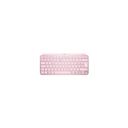 TECLADO LOGITECH MX KEYS MINI ROSE ILUMINADO MASTER SERIES INALAMBRICO BOLT BLUETOOTH USB-C USB