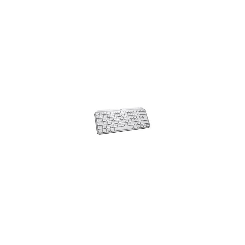 TECLADO LOGITECH MX KEYS MINI PALE GREY ILUMINADO MASTER SERIES INALAMBRICO BOLT BLUETOOTH USB-C USB