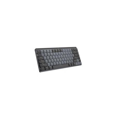 TECLADO LOGITECH MX MECHANICAL MINI GRAFITO ILUMINADO INALAMBRICO BOLT BLUETOOTH USB-C USB