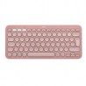 TECLADO LOGITECH PEBBLE KEYS 2 K380S ROSA INALAMBRICO EASY-SWITCH BLUETOOTH LOGI BOLT NO INCLUIDO. (ESPAÑOL)