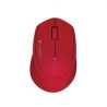 MOUSE LOGITECH M280 ROJO OPTICO INALAMBRICO (MINI RECEPTOR USB) PC/MAC/CHROME/LINUX