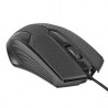 MOUSE OPTICO EASY LINE 1200 DPI WIN XP VISTA/7/8/8.1 MAC OS X USB NEGRO