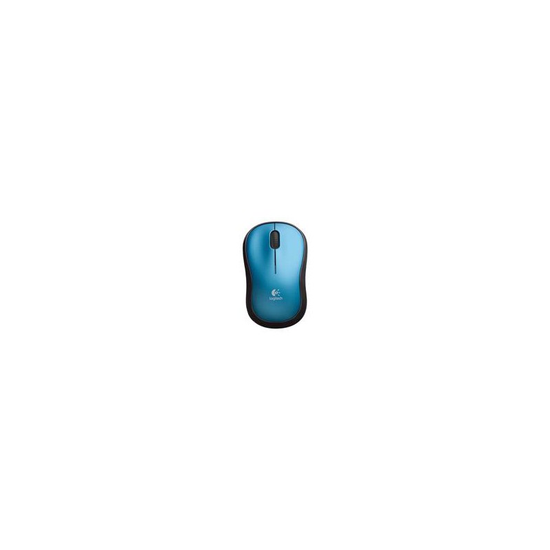 MOUSE LOGITECH M185 BLUE OPTICO INALAMBRICO MINI RECEPTOR USB PC/MAC/CHROME