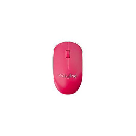 MOUSE INALAMBRIO 1 000 DPI VIVA EASY LINE BY PERFECT CHOICE MAGENTA