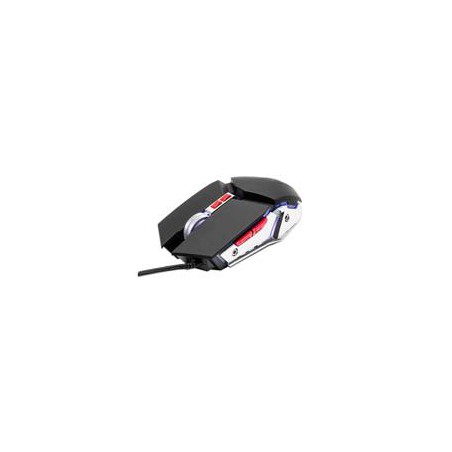 MOUSE,MANHATTAN,179348, OPTICO GAMING 7 BOTONES, NEGRO/PLATA 3200 DPI