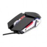 MOUSE,MANHATTAN,179348, OPTICO GAMING 7 BOTONES, NEGRO/PLATA 3200 DPI