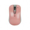 MOUSE OPTICO INALAMBRICO ESSENTIALS 800 A 1600 DPI PERFECT CHOICE ROSA