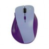 MOUSE INALÁMBRICO ERGONÓMICO THUMB PERFECT CHOICE MORADO