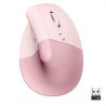 MOUSE LOGITECH LIFT VERTICAL ERGO ROSE OPTICO MULTI DISPOSITIVOS USB LOGI BOLT Y BLUETOOTH PARA PC/APPLE MACOS 10.15 O POSTERIOR