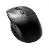 MOUSE ACTECK OPTIMIZE ERGO MI680 / INALAMBRICO / DUAL / RECEPTOR USB - BLUETOOTH / LASER / 1600 DPI / NEGRO / AC-934077