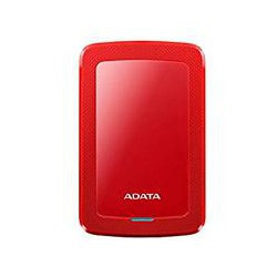 DISCO DURO EXTERNO ADATA HV300 2TB PORTATIL 2.5 USB 3.2 ROJO WINDOWS MAC LINUX DASHDRIVE SLIM (AHV300-2TU31-CRD)