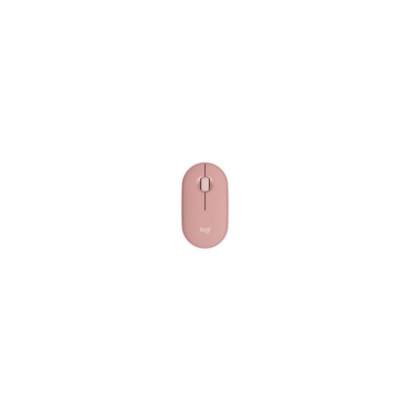 LOGITECH PEBBLE MOUSE 2 M350S ROSA INALÁMBRICO EASY-SWITCH BLUETOOTH LOGI BOLT (NO INCLUIDO).