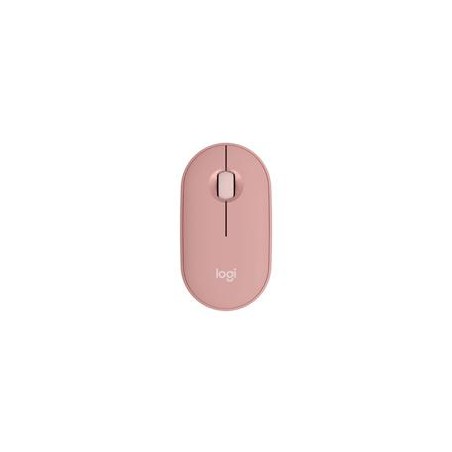 LOGITECH PEBBLE MOUSE 2 M350S ROSA INALÁMBRICO EASY-SWITCH BLUETOOTH LOGI BOLT (NO INCLUIDO).