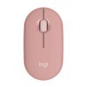 LOGITECH PEBBLE MOUSE 2 M350S ROSA INALÁMBRICO EASY-SWITCH BLUETOOTH LOGI BOLT (NO INCLUIDO).