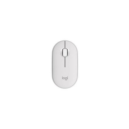 LOGITECH PEBBLE MOUSE 2 M350S BLANCO INALÁMBRICO EASY-SWITCH BLUETOOTH LOGI BOLT (NO INCLUIDO).