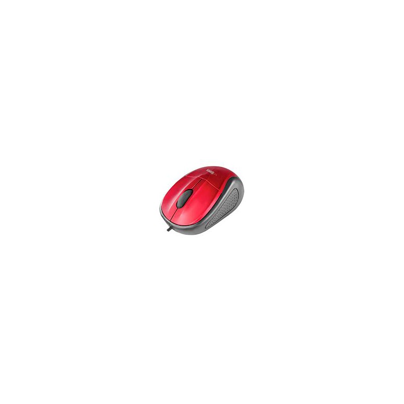 MOUSE OPTICO ALAMBRICO USB COMPATIBLE CON WINDOWS XP,VISTA,7 MAC OS EASY LINE BY PERFECT CHOICE ROJO