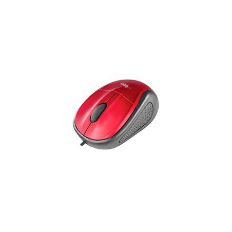 MOUSE OPTICO ALAMBRICO USB COMPATIBLE CON WINDOWS XP,VISTA,7 MAC OS EASY LINE BY PERFECT CHOICE ROJO