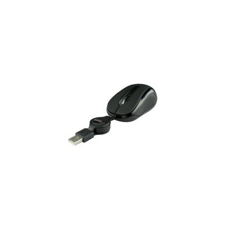 MINI MOUSE OPTICO RETRACTIL EASY LINE BY PERFECT CHOICE NEGRO USB COMPATIB.CON WINDOWS XP,VISTA,7/MAC OS