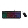 KIT TECLADO Y MOUSE BALAM RUSH SQUAD MASTER PLUS KTM555 / MULTIMEDIA / ERGONOMICO / CABLE 1.5 M / ILUMINACION ARCOIRIS / MEMBRAN