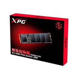 UNIDAD DE ESTADO SOLIDO SSD INTERNO 1TB ADATA XPG ASX6000 PRO M.2 2280 NVME PCIE GEN 3X4 LECT. 2100 ESCRIT. 1500 MBS PC LAPTOP M