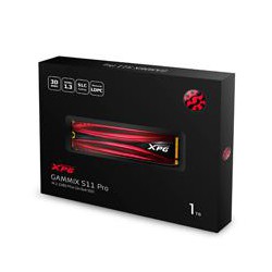 UNIDAD DE ESTADO SOLIDO SSD INTERNO 1TB ADATA XPG GAMMIX S11 PRO M.2 2280 NVME PCIE GEN 3X4 LECT. 3500 ESCRIT. 3000 MBS PC MINIP