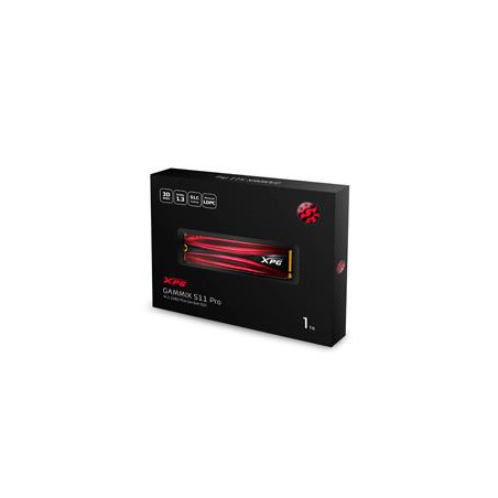 UNIDAD DE ESTADO SOLIDO SSD INTERNO 1TB ADATA XPG GAMMIX S11 PRO M.2 2280 NVME PCIE GEN 3X4 LECT. 3500 ESCRIT. 3000 MBS PC MINIP