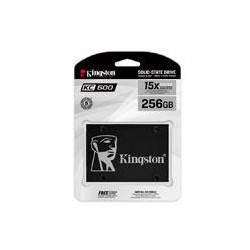 UNIDAD DE ESTADO SOLIDO INTERNO 256GB KINGSTON KC600 2.5 SATA3 LECT.550 ESCRIT.500 MBS 7MM PC LAPTOP MINI PC 3D NAND TLC (SKC600