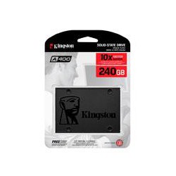 UNIDAD DE ESTADO SOLIDO INTERNO 240GB KINGSTON A400 2.5 SATA3 LECT.500 ESCRIT.320 MBS 7MM PC LAPTOP MINI PC (SA400S37/240G)