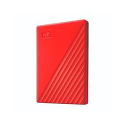 DISCO DURO EXTERNO WD MY PASSPORT 1TB 2.5 PORTATIL USB3.0 ROJO WINDOWS BACKUP ENCRIPTACION WDBYVG0010BRD-WESN